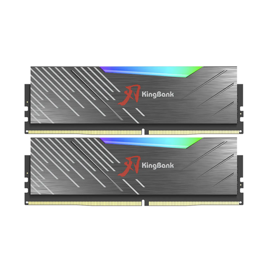 Kingbank 32G(16GB x 2) 6000MHz CL28 Black DDR5