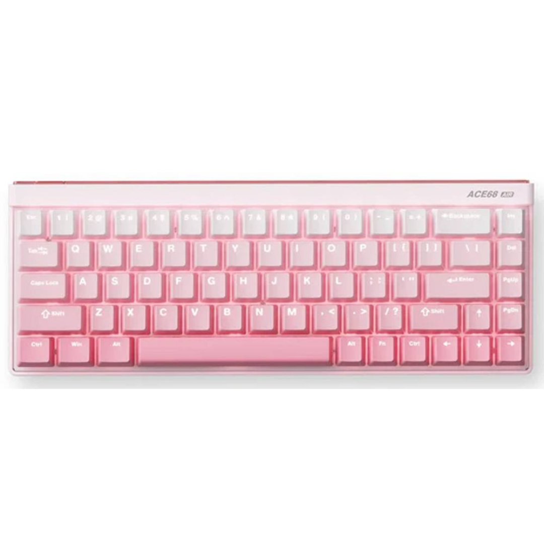 MCHOSE ACE 68 Air HE 8K Wired Kailh Magnetic God Switch Gaming Keyboard - Peach Gradient