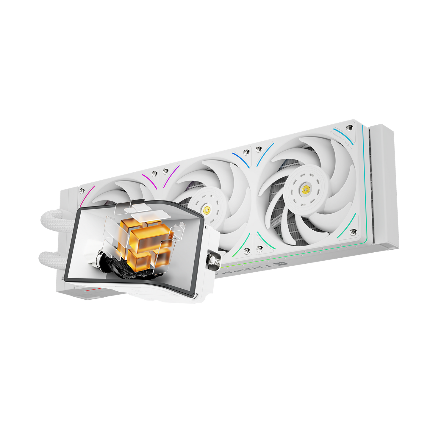 Thermalright Wonder Vision 360 UB ARGB All-In-One Liquid CPU Cooler - White