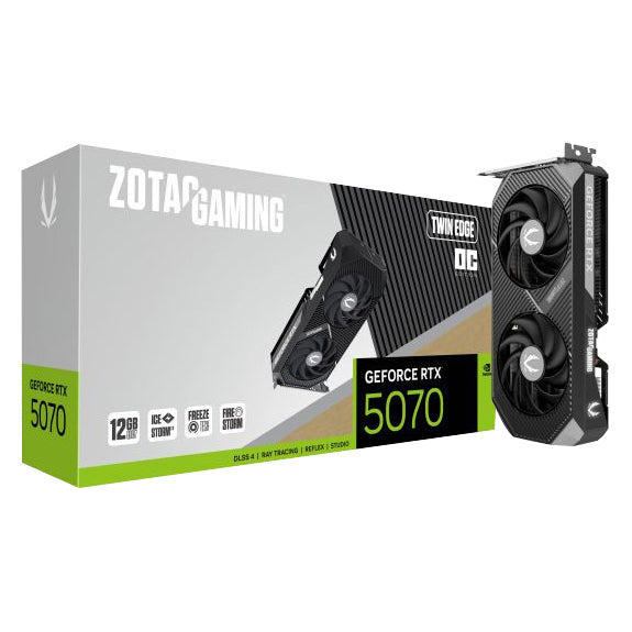 ZOTAC Gaming GeForce RTX 5070 Twin Edge OC GDDR7 12GB