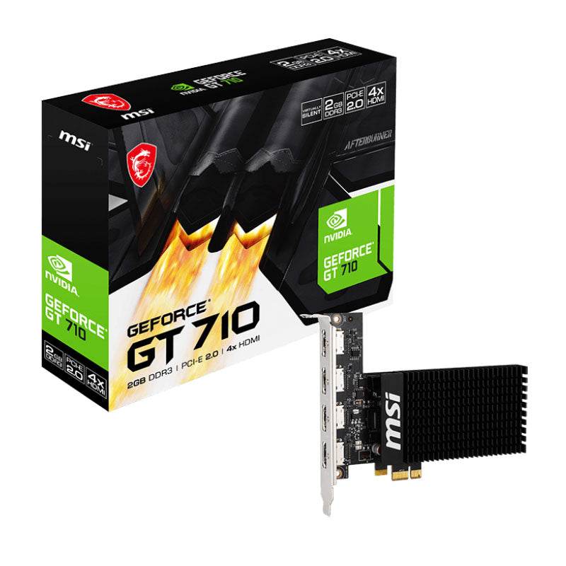 MSI GT 710 2GD3H 4HDMI 2GB DDR3