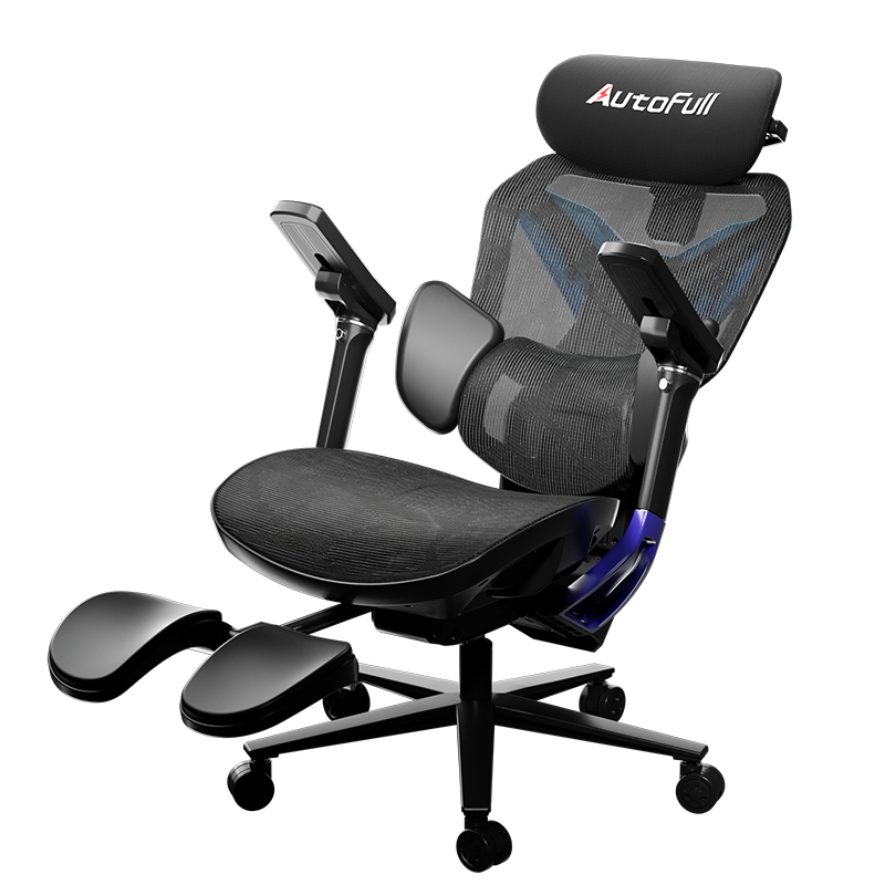 AutoFull G7 ergonomic Gaming Chair Professional - Purple & Black (AFG701USSB)