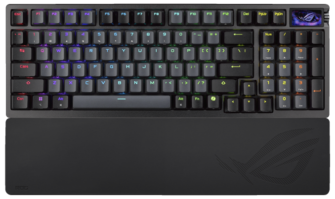 ASUS ROG Azoth 96 HE Lite Wireless Analog 96% Magnetic Switch Gaming Keyboard - Black